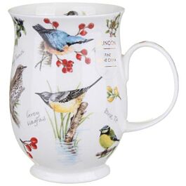 Dunoon Dawn Song Nuthatch Suffolk Shape Mug Great British Brands Usa