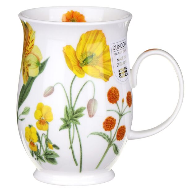 Dunoon Melody Yellow Suffolk Shape Mug Great British Brands USA