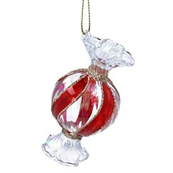 Assorted Glass Red Sweet Tree Decoration