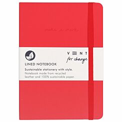 Make A Mark Red A5 Notepad