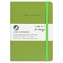 Make A Mark Green A5 Notepad