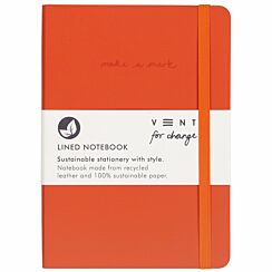 Make A Mark Burnt Orange A5 Notepad