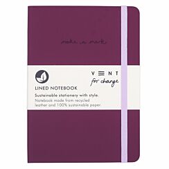 Make A Mark Purple A5 Notepad