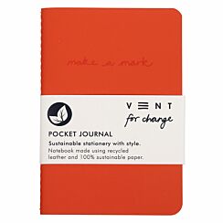 Make A Mark Orange Pocket Journal