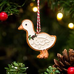 Assorted Gingerbread Duck Resin Tree Decoration