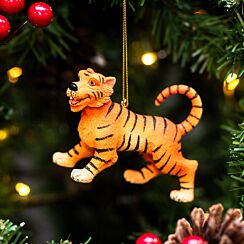 Jungle Book Shere Khan Tiger Resin Tree Decoration