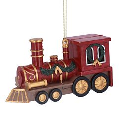 Acrylic Antiqued Train Tree Decoration