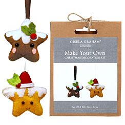 Make Your Own Pudding Star Decoration Kit