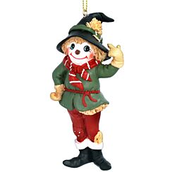 Resin Scarecrow Tree Decoration