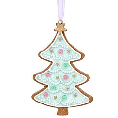 Assorted Resin Gingerbread Tree Christmas Decoration