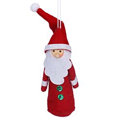 Felt Santa Christmas Character Tree Decoration