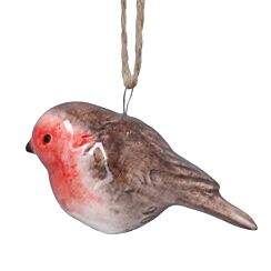 Ceramic Robin Tree Decoration