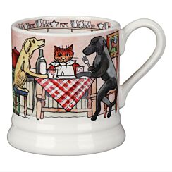 Year In the Country Dog's Dinner Party Half Pint Mug