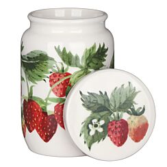 Fruits Strawberries Medium Jam Jar with Lid