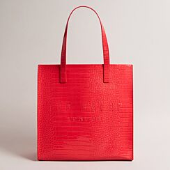 CROCCON Coral Croc Large Icon Bag