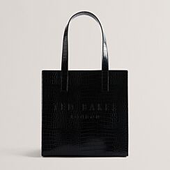 REPTCON Black Croc Small Icon Bag