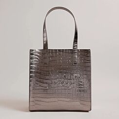 REPTCON Icon Small Gunmetal Croc Bag