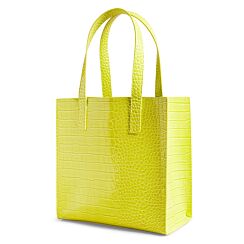 REPTCON Lime Mock Croc Small Icon Bag