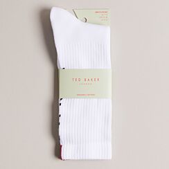 REDHOT White Branded Men's Sports Socks