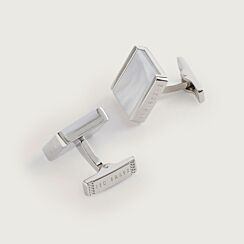 PAYDEN Stone Silver Cufflinks