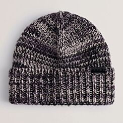 RICHIIS Grey Knitted Beanie Hat