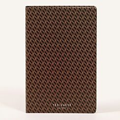 DENII Brown Circle Geo A5 Notebook