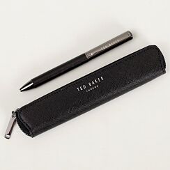 DANNIIO Saffiano Textured Pen And Pouch Set