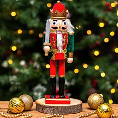 Assorted Medium Hand Painted Wooden Nutcracker Ornament