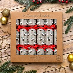 Christmas Pudding Set of 6 Luxury Christmas Crackers