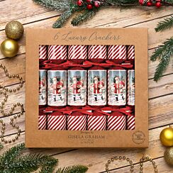 Nostalgia Santa Set of 6 Luxury Christmas Crackers