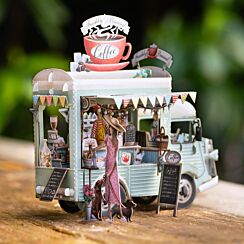 ‘Coffee Truck’ 3D Greetings Card