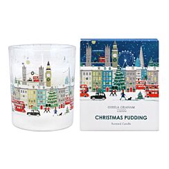 London Christmas Pudding Small Scented Jar Candle