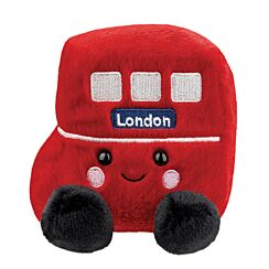 Palm Pals Bertie Red Bus Soft Toy