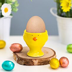 Yellow Ceramic Chick Egg Cup