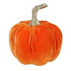 Fabric Pumpkin Halloween Decoration