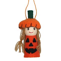 Assorted Pumpkin Pal Hanging Halloween Decoration