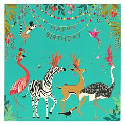 Party Parade Large Birthday Card