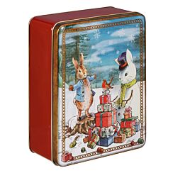 Christmas Deep Rectangular Tin