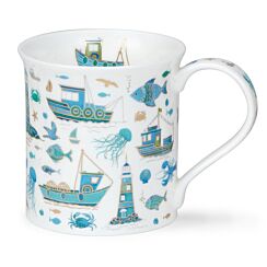 Gold Coast Boats Bute Shape Mug