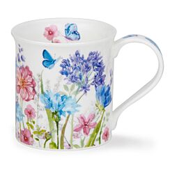 Meadow Breeze Blue Bute Shape Mug