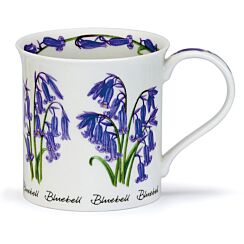 Spring Flowers Bluebell Bute Shape Mug