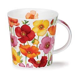 Floral Fiesta Poppy Cairngorm Shape Mug