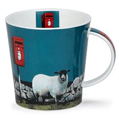 Highland Retreat Postbox Cairngorm Shape Mug