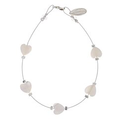 Shell Hearts Spaced Bracelet