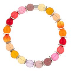 Fall Rainbow Globes Bracelet
