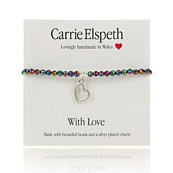 With Love Sentiment Bracelet