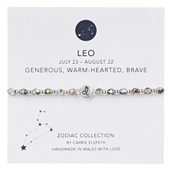Leo Zodiac Sentiment Bracelet