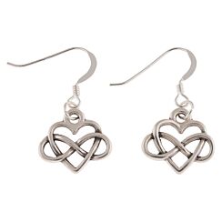 Infinity Heart Earrings