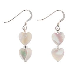 Shell Hearts Duo Earrings