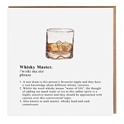 Country Gent ‘Whisky Master’ Card